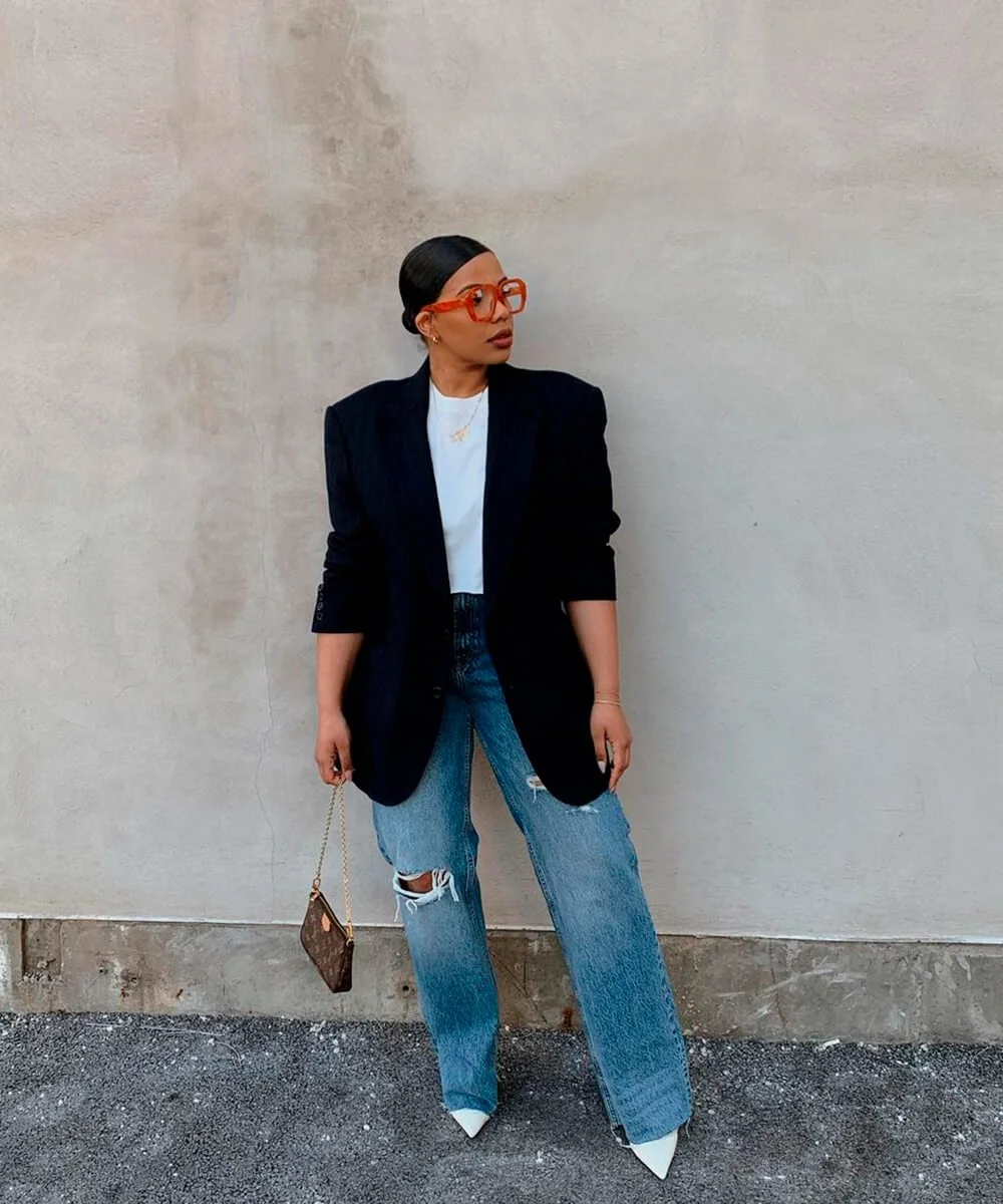 looks com camiseta branca basica - referência 11