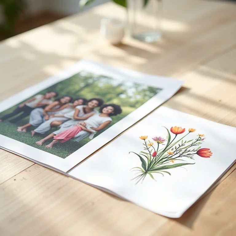 Exemplos de imagens e ilustrações para identidade visual.