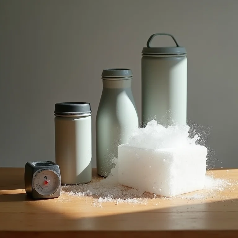 Fatores que afetam o consumo de gelo seco