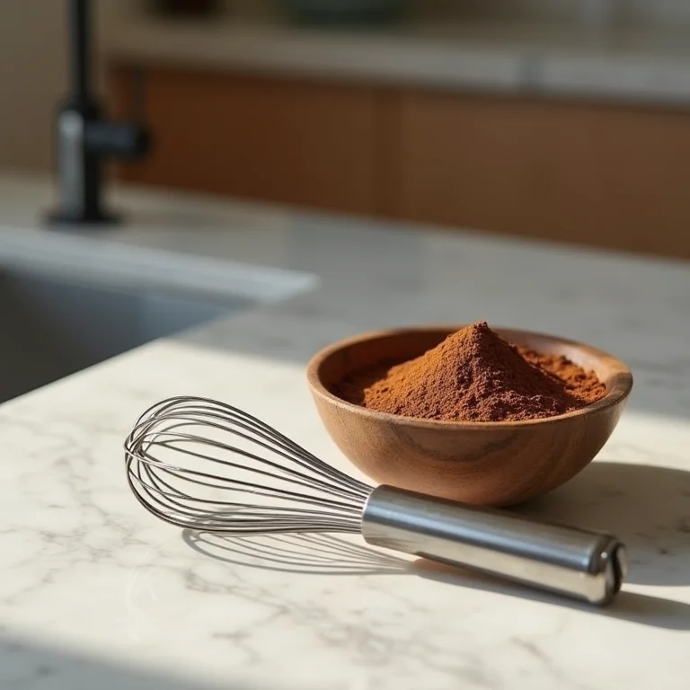 Fouet de aço inox para chocolate quente cremoso