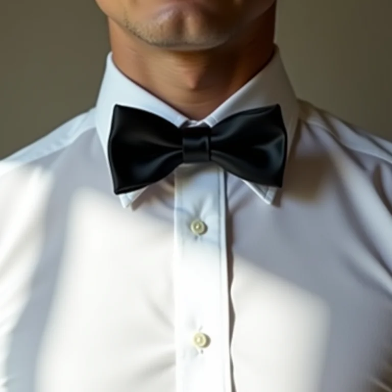 Gravata borboleta tradicional preta