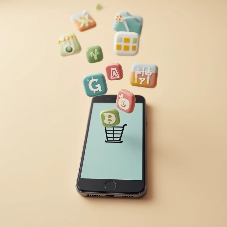 Ícones de aplicativos sendo arrastados para a lixeira do celular.