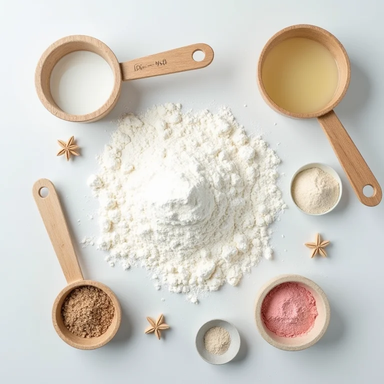 Ingredientes para receita de tinta caseira.