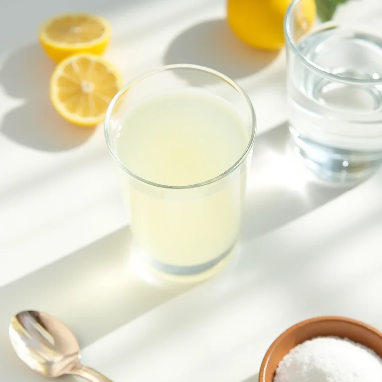 Ingredientes para soro caseiro