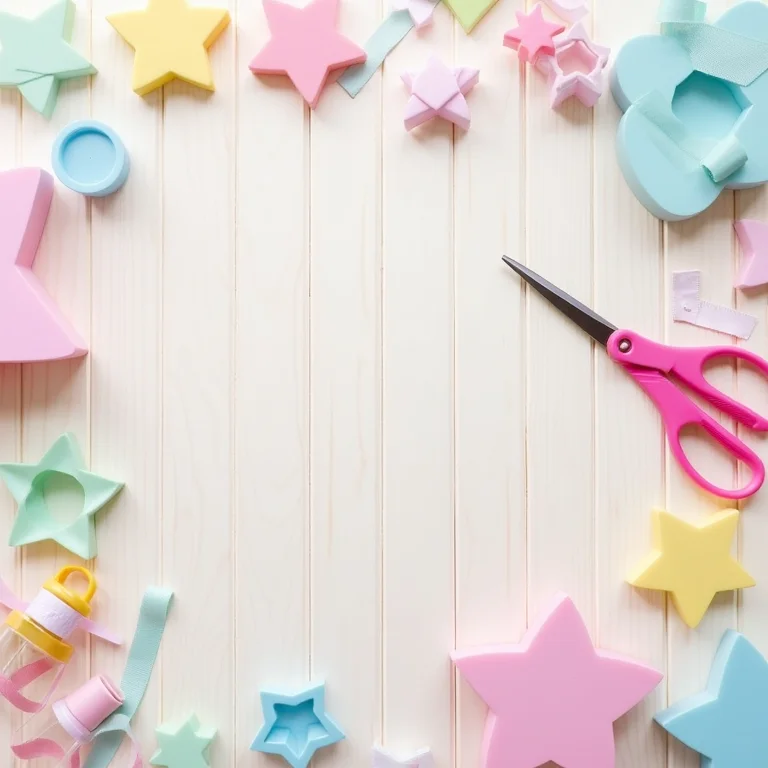 Lembrancinhas criativas com estrelas de EVA para festa infantil