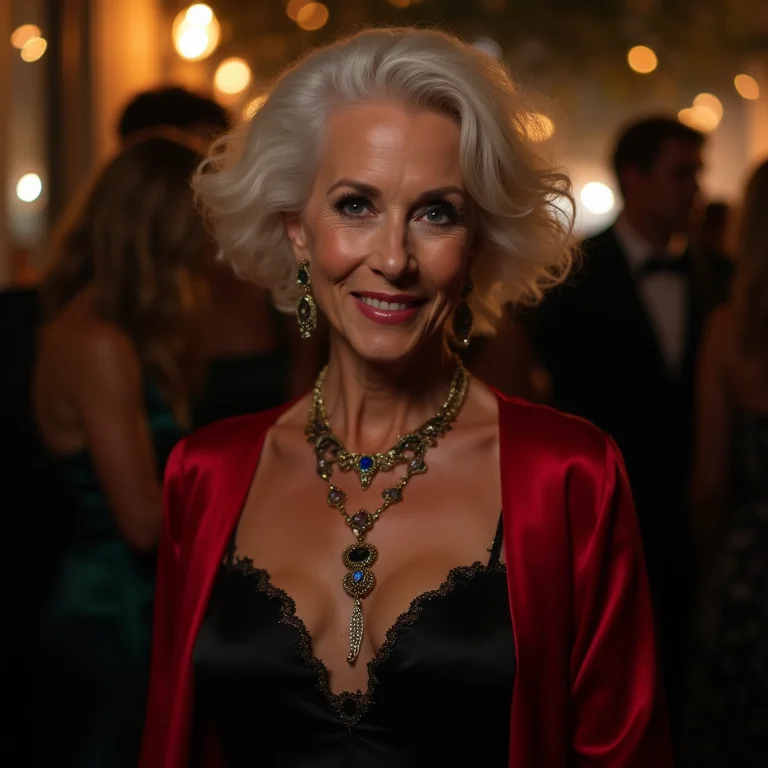 Look de noite com colares boho para um toque sofisticado