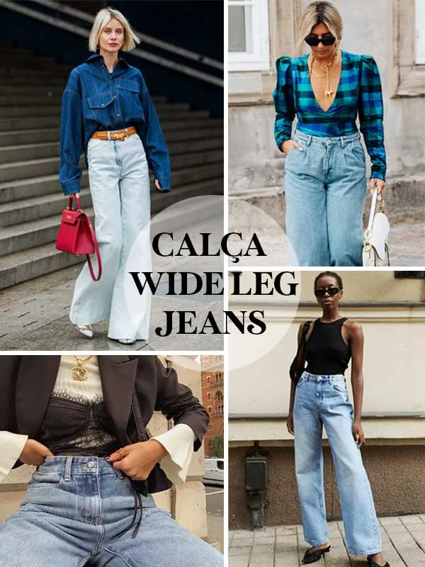 Wide leg jeans: o que é e como usar a