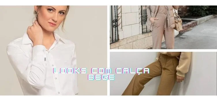 como usar calca alfaiataria bege - referência 5