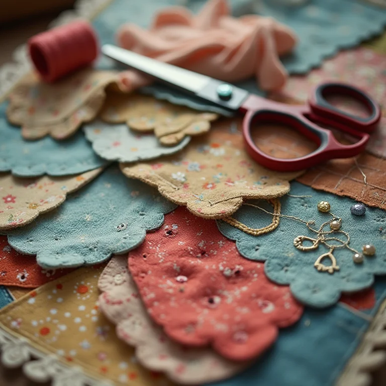 Materiais para fazer Stitch de tecido