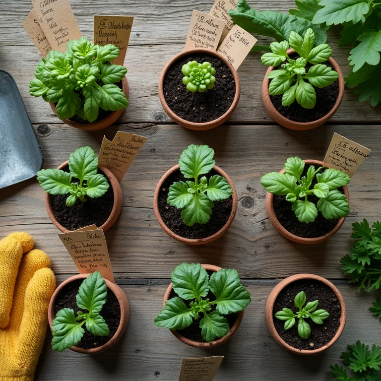 Mudas de hortaliças orgânicas prontas para o plantio.