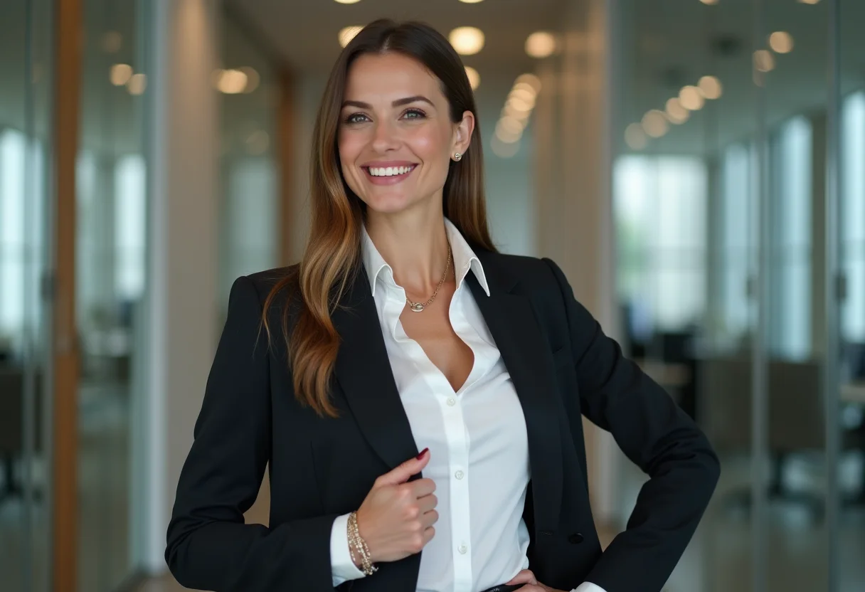 Como adaptar um look casual para evento corporativo? Guia Rápido Mulher adaptando look casual para evento corporativo inesperado
