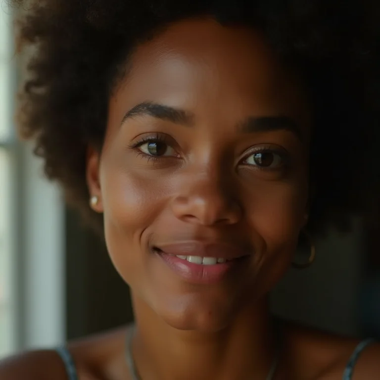 Mulher indígena brasileira com barreira cutânea fortalecida.