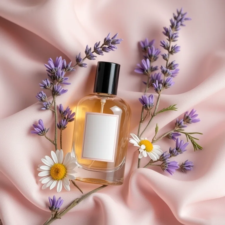 Perfume capilar de lavanda e camomila