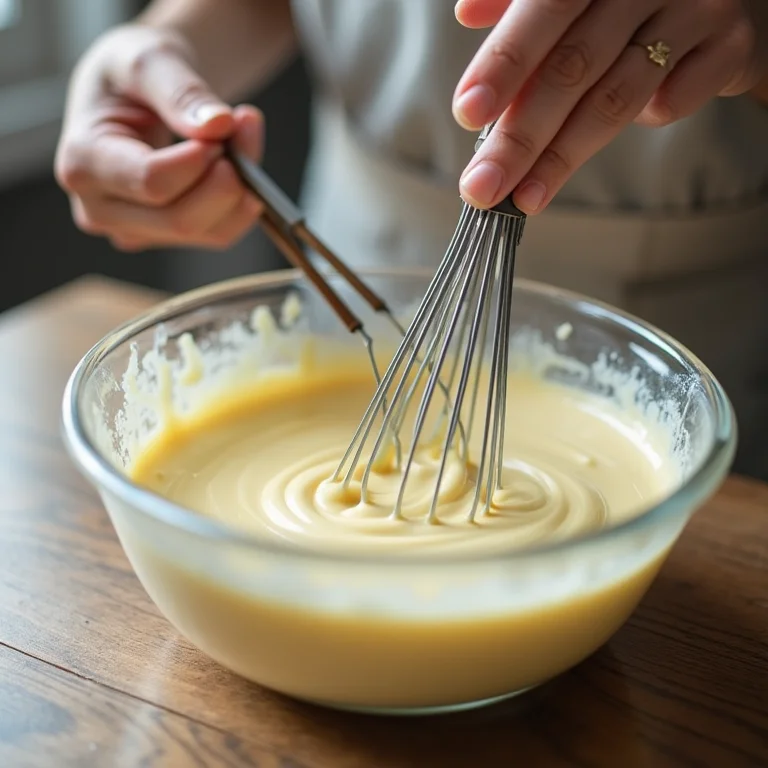 Preparando tinta caseira.