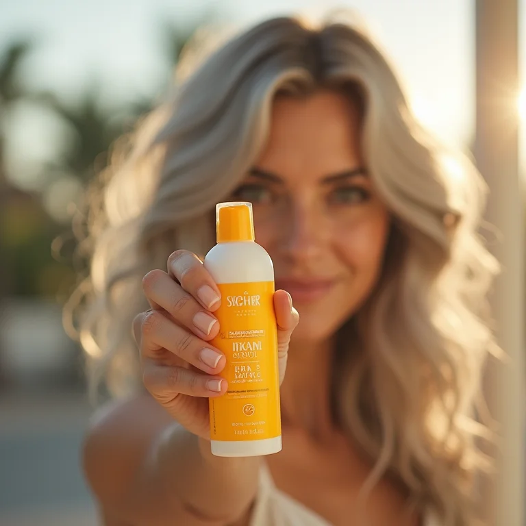 Proteção solar para cabelos grisalhos