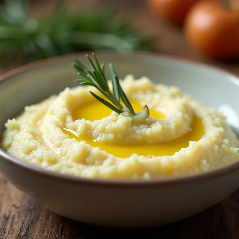 Purê de couve-flor cremoso