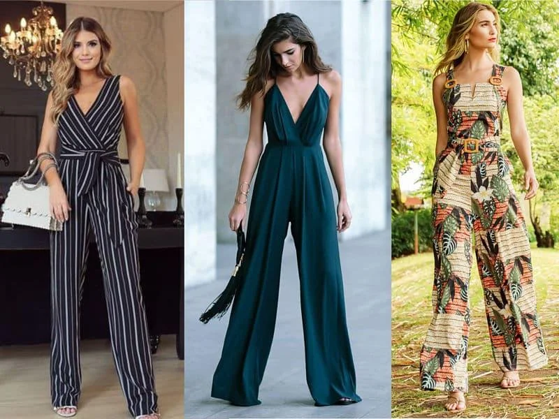 Veja que sapato usar com macacão pantalona!