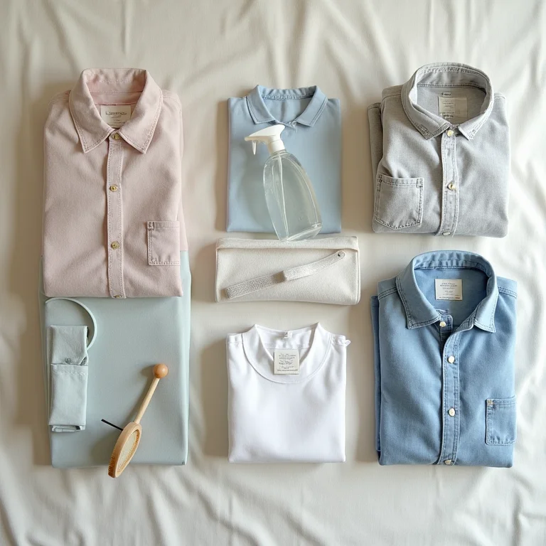 Roupas organizadas para passar