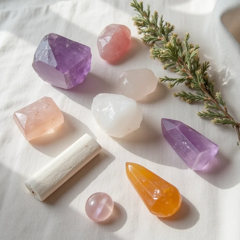 Seleção de cristais para meditação