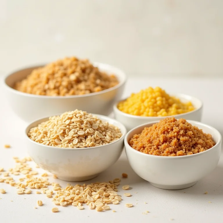 Seleção de grãos integrais para uma dieta saudável