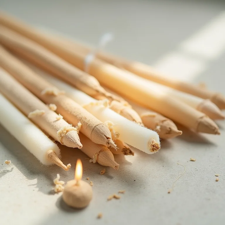 Tipos diferentes de pavio para velas