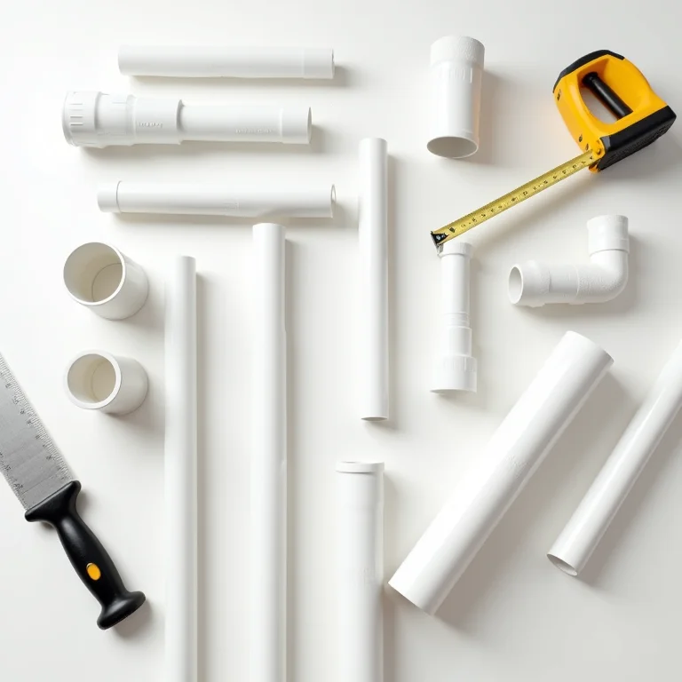 Vantagens dos tubos de PVC para projetos DIY.