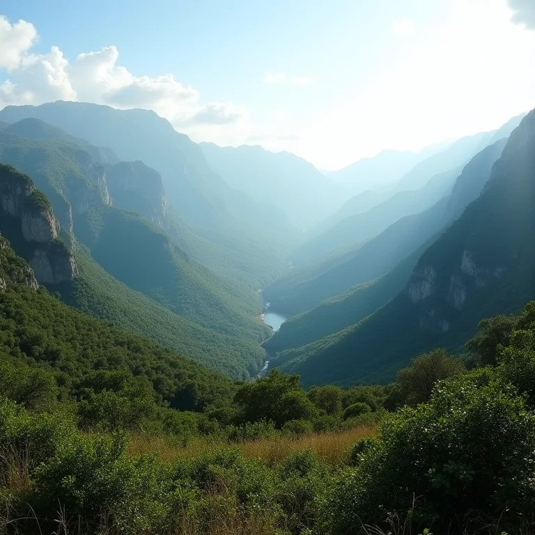 Vista panorâmica do Parque Nacional da Serra da Bocaina