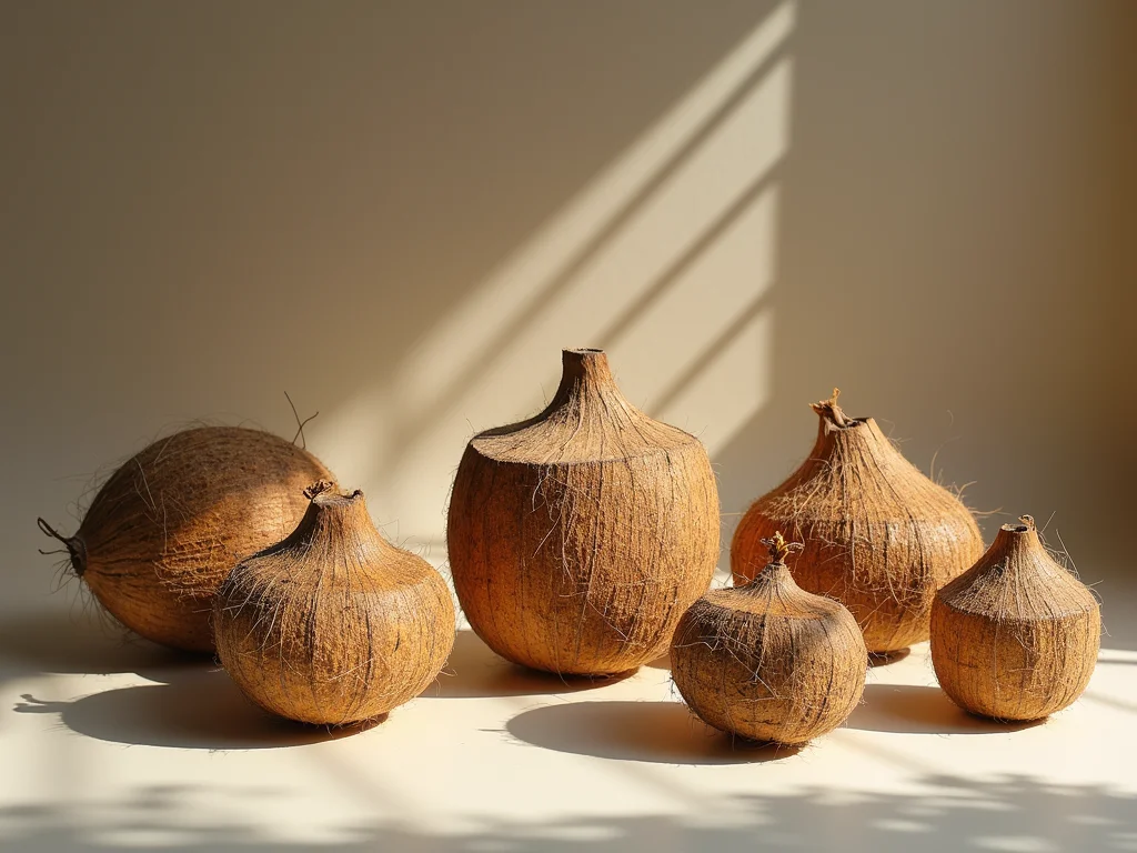 Artesanato com Cocos Secos: Peças Únicas e Criativas Artesanato com Cocos Secos: Peças Únicas e Criativas