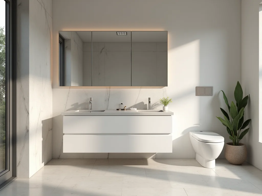 Banheiro Minimalista: Decoração Simples e Funcional Banheiro Minimalista: Decoração Simples e Funcional