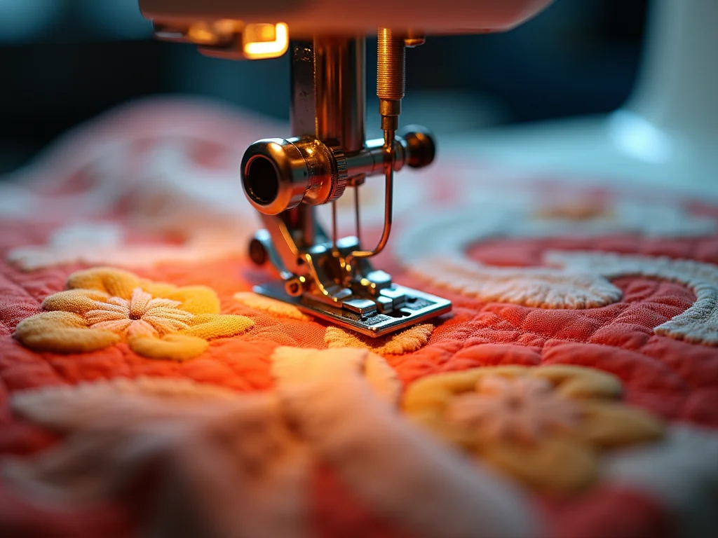 Calcador de Quilting Livre: Domine o Movimento Livre e Crie Peças Únicas Calcador de Quilting Livre: Domine o Movimento Livre e Crie Peças Únicas