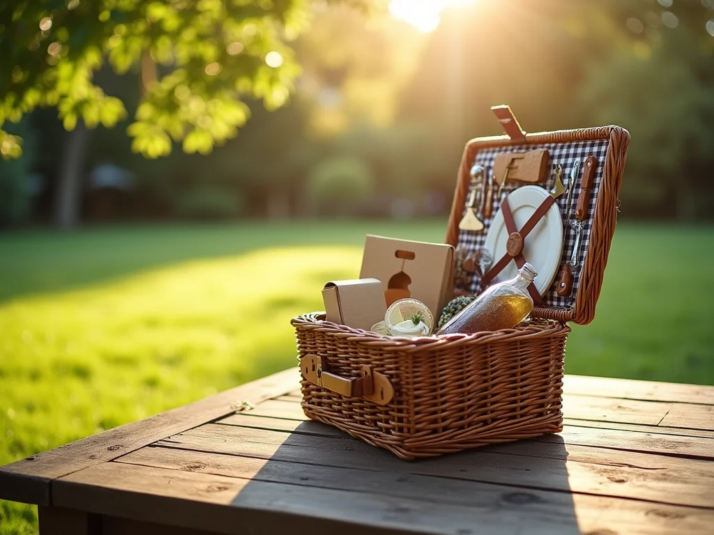Cesta de Piquenique com Caixa de Papelão: Charme e Praticidade Cesta de Piquenique com Caixa de Papelão: Charme e Praticidade