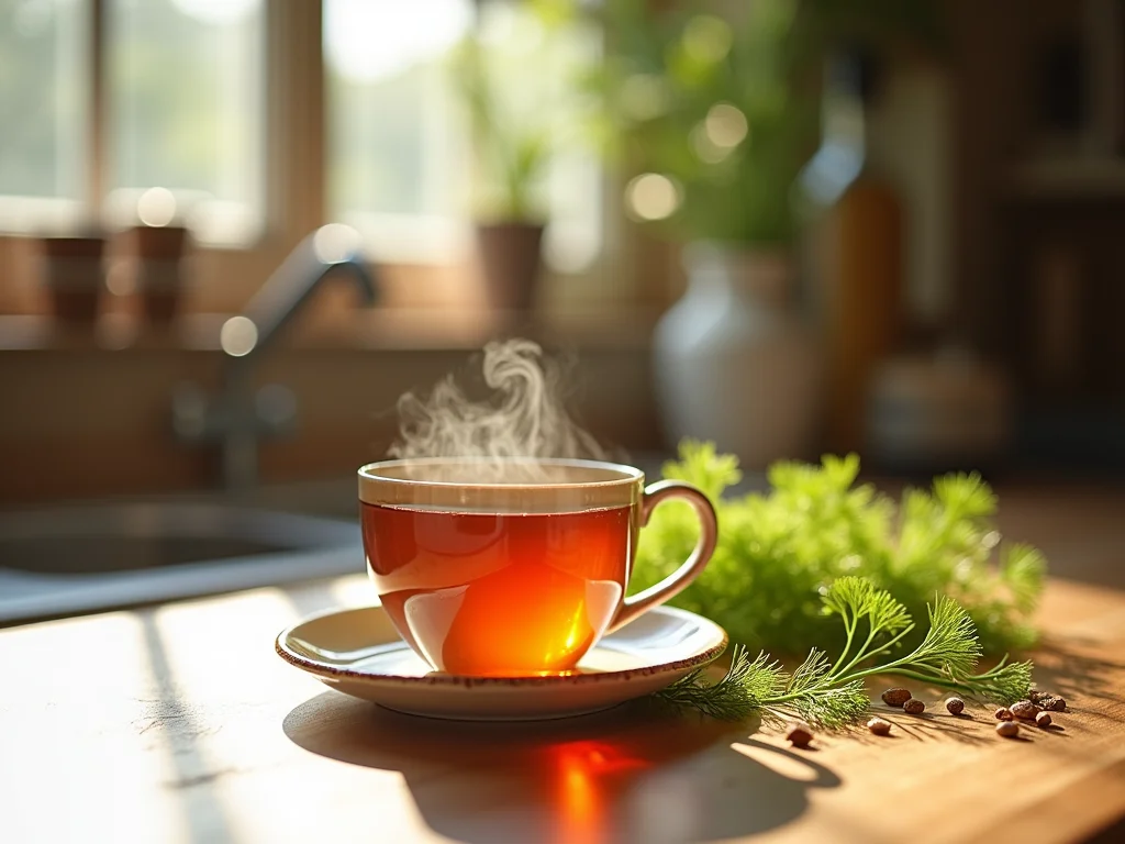 Chá de Funcho: Alívio Natural para Cólicas e Inchaço Chá de Funcho: Alívio Natural para Cólicas e Inchaço