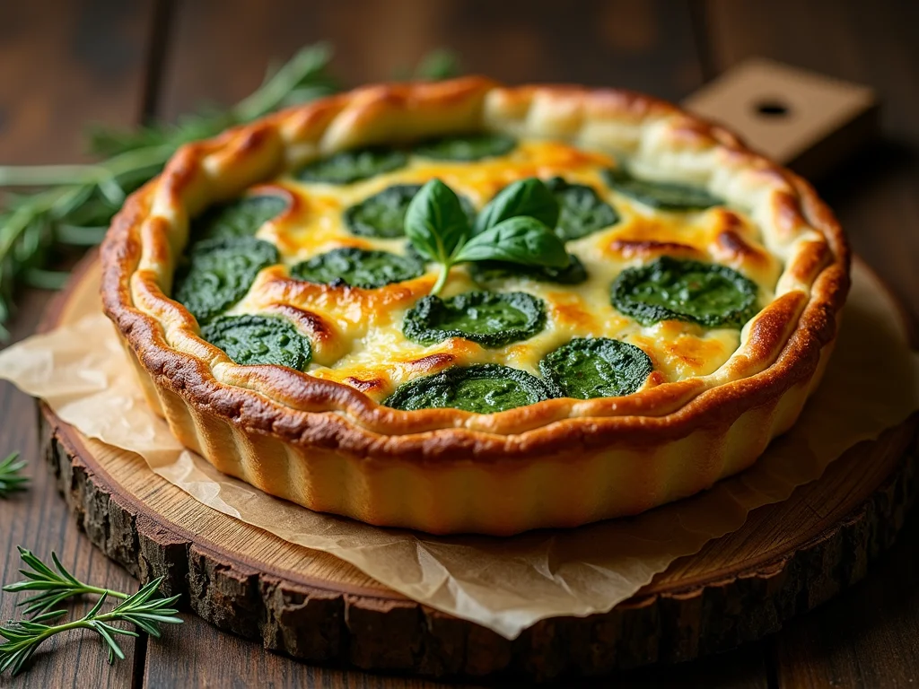 Torta de Espinafre: Receita Fácil e Deliciosa para Surpreender! Torta de Espinafre: Receita Fácil e Deliciosa para Surpreender!