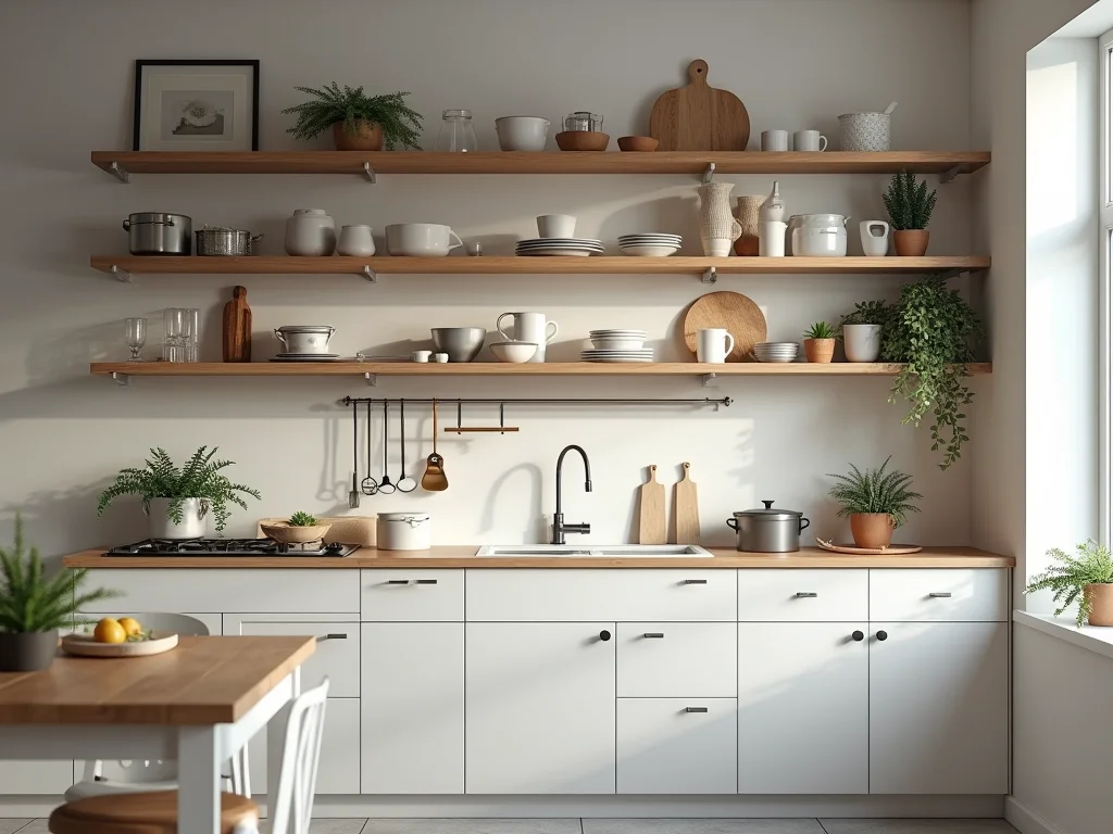 Cozinhas Com Prateleiras: O Guia Definitivo e Criativo Cozinhas Com Prateleiras: O Guia Definitivo e Criativo