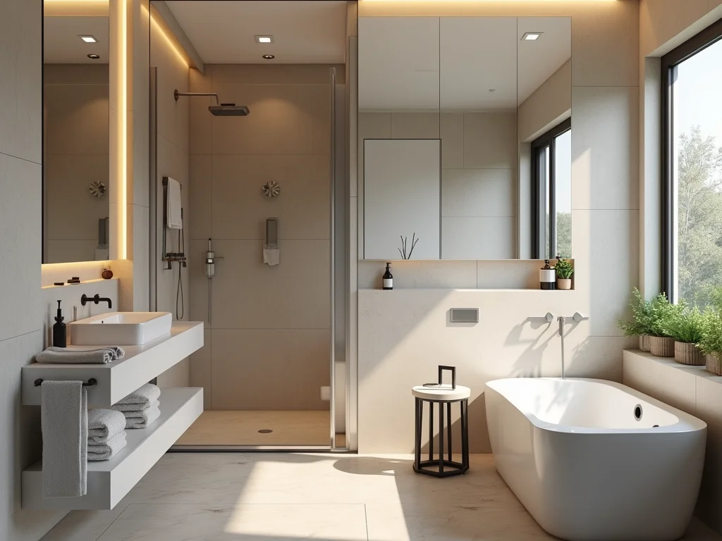 Decoração de Banheiro para Apartamento: Ideias Modernas e Funcionais Decoração de Banheiro para Apartamento: Ideias Modernas e Funcionais