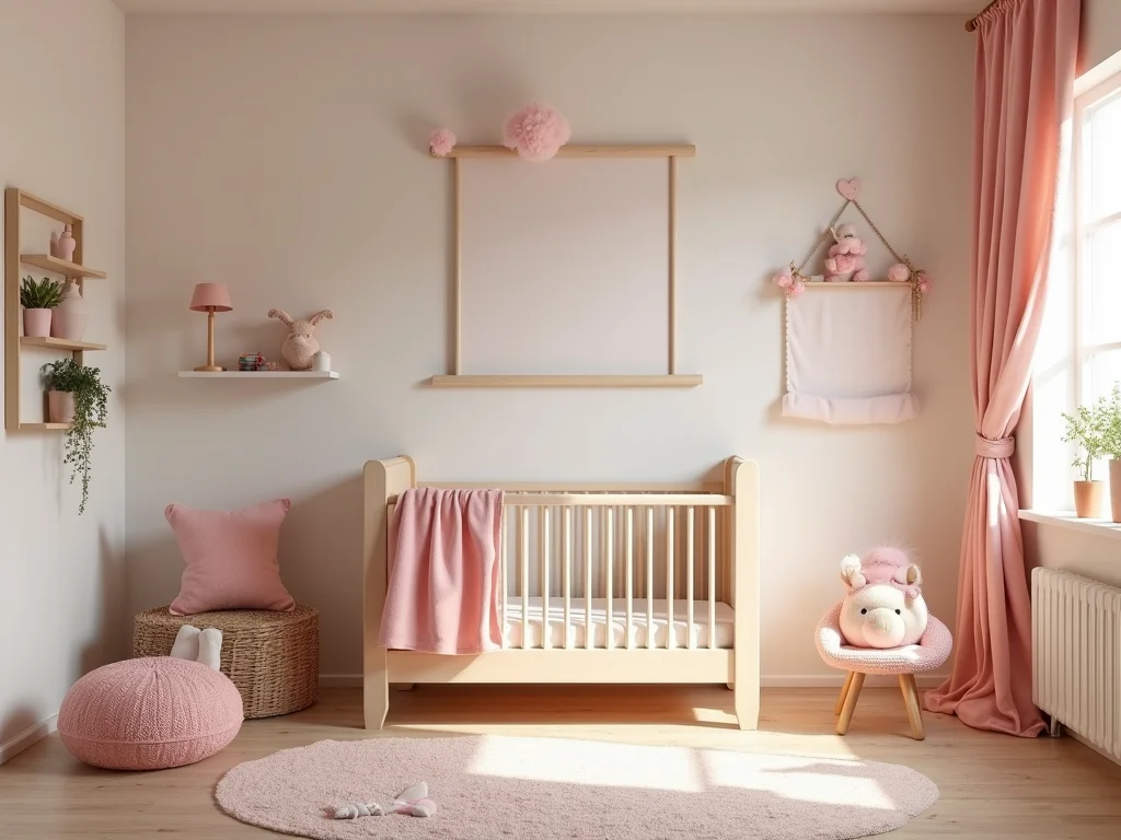 Decoração Quarto de Bebê Menina: Ideias Incríveis e Aconchegantes Decoração Quarto de Bebê Menina: Ideias Incríveis e Aconchegantes