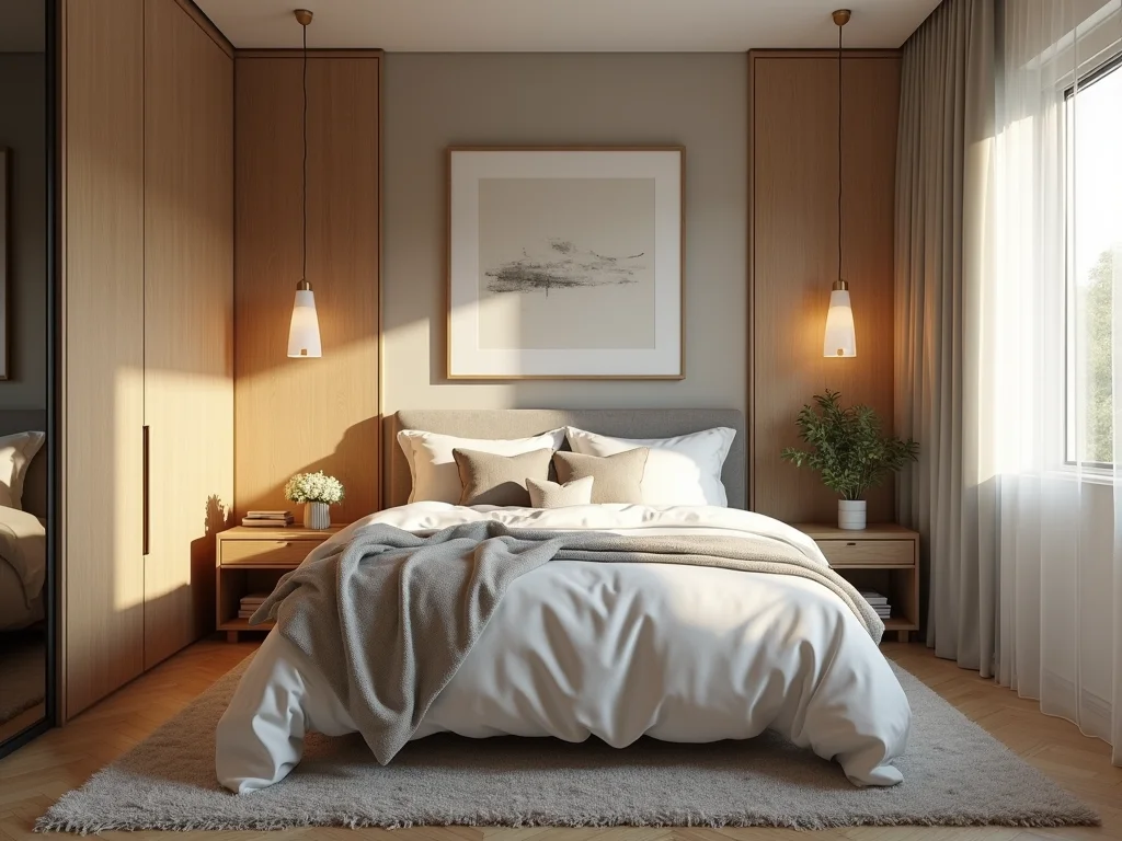 Decoração Quarto Casal Pequeno: Simples, Charmoso e Funcional Decoração Quarto Casal Pequeno: Simples, Charmoso e Funcional