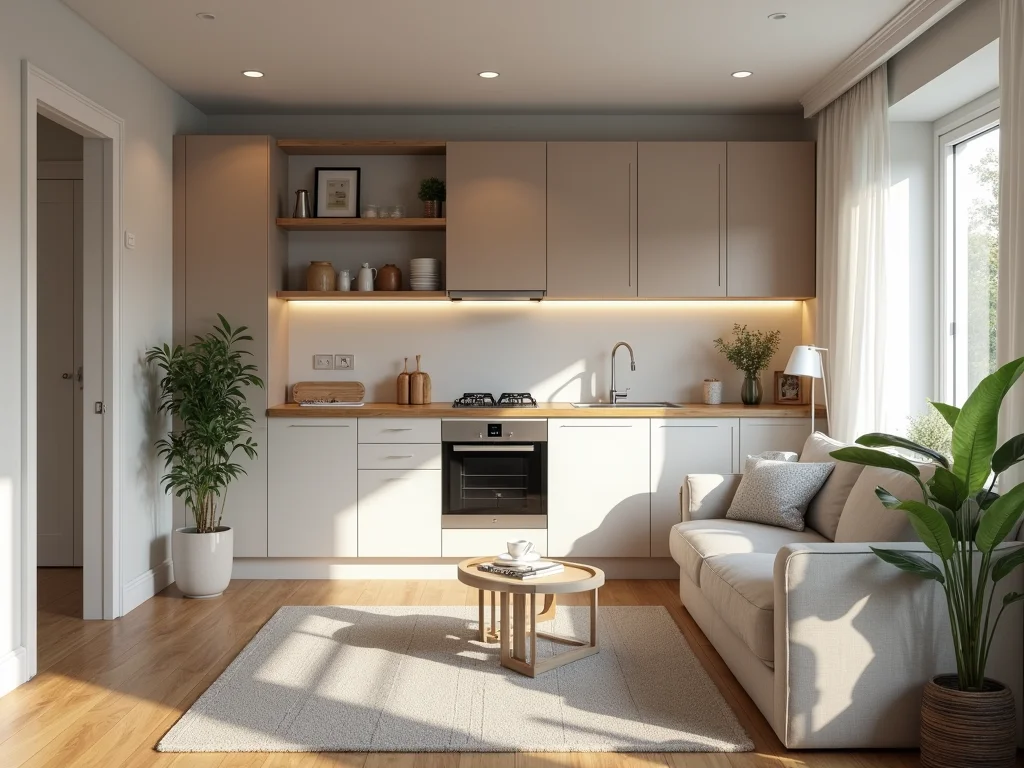 Decoração para Kitnet: Ideias Criativas e Funcionais para Seu Espaço Decoração para Kitnet: Ideias Criativas e Funcionais para Seu Espaço