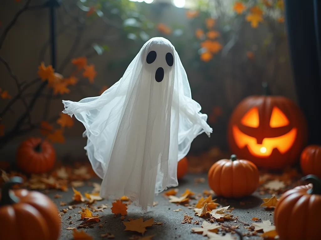 Fantasma de Gaze: Crie Decorações Assustadoras e Divertidas Fantasma de Gaze: Crie Decorações Assustadoras e Divertidas