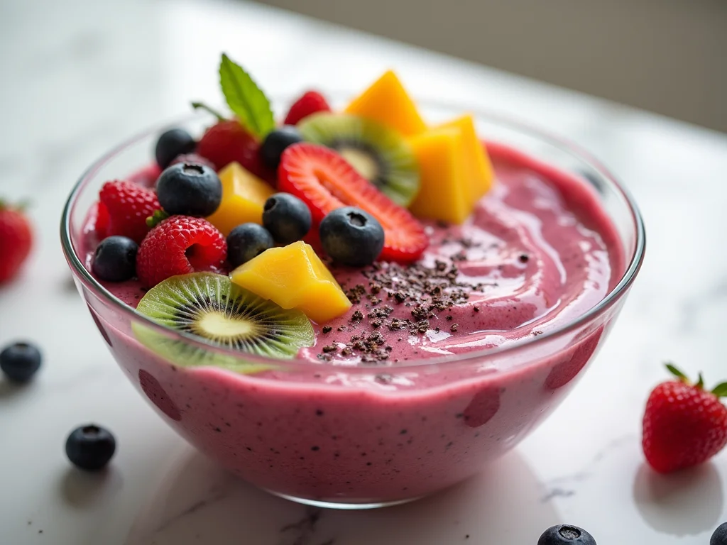 Smoothie Bowl Perfeito: Frutas Ideais Para Criar Sua Obra-Prima Smoothie Bowl Perfeito: Frutas Ideais Para Criar Sua Obra-Prima