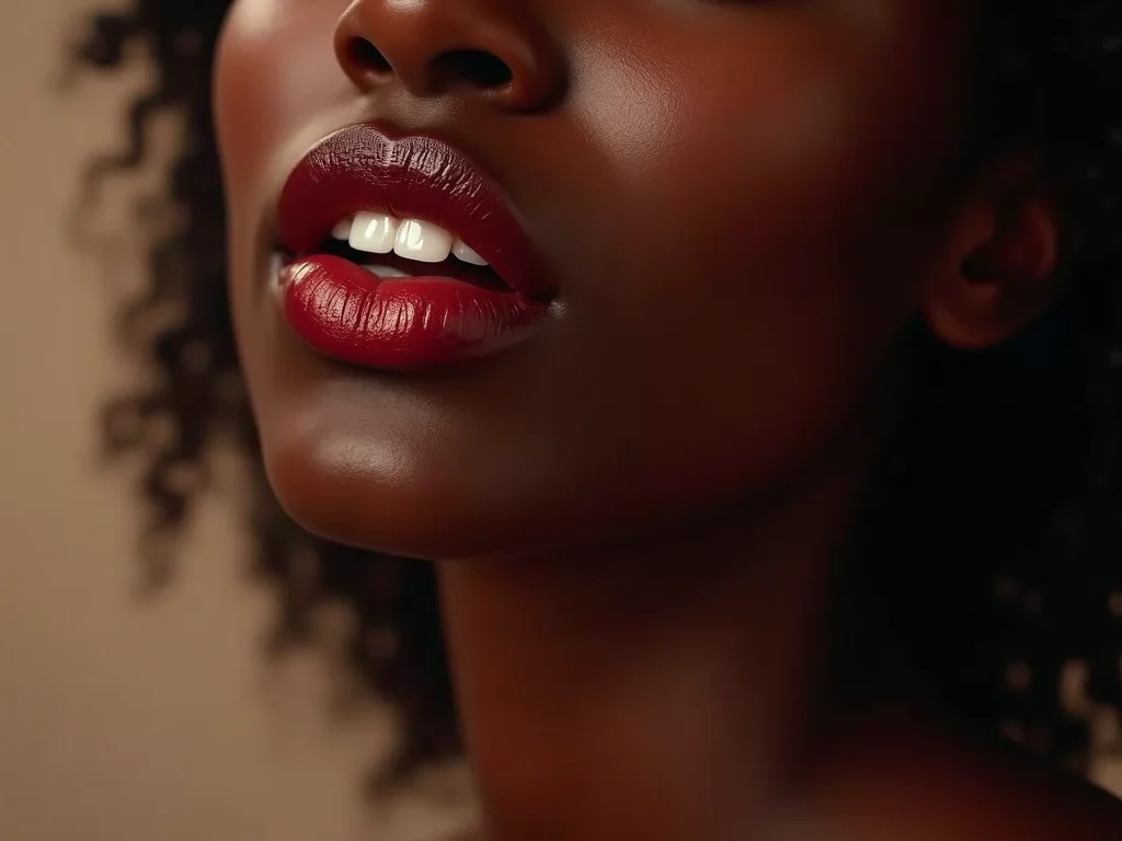 Maquiagem Lábios Pele Negra: Dicas e Cores que Realçam maquiagem lábios pele negra