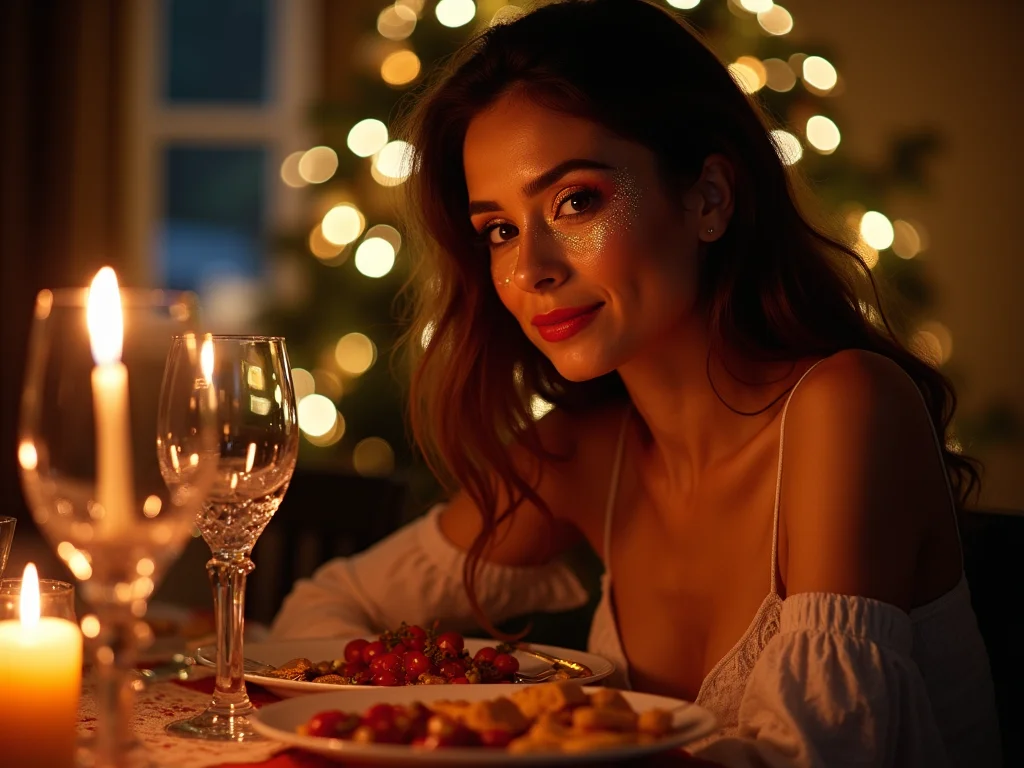 Maquiagem de Natal: Inspirações e Dicas para Brilhar na Ceia Maquiagem de Natal: Inspirações e Dicas para Brilhar na Ceia