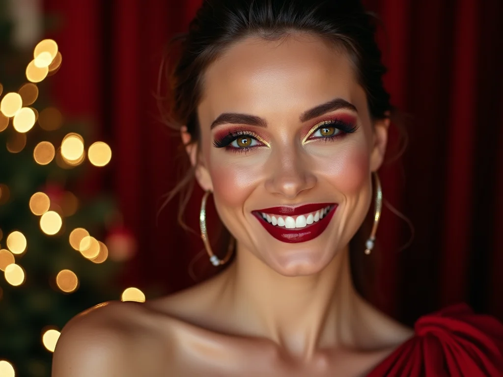 Maquiagem de Natal: Looks Incríveis para Brilhar na Festa! Maquiagem de Natal: Looks Incríveis para Brilhar na Festa!