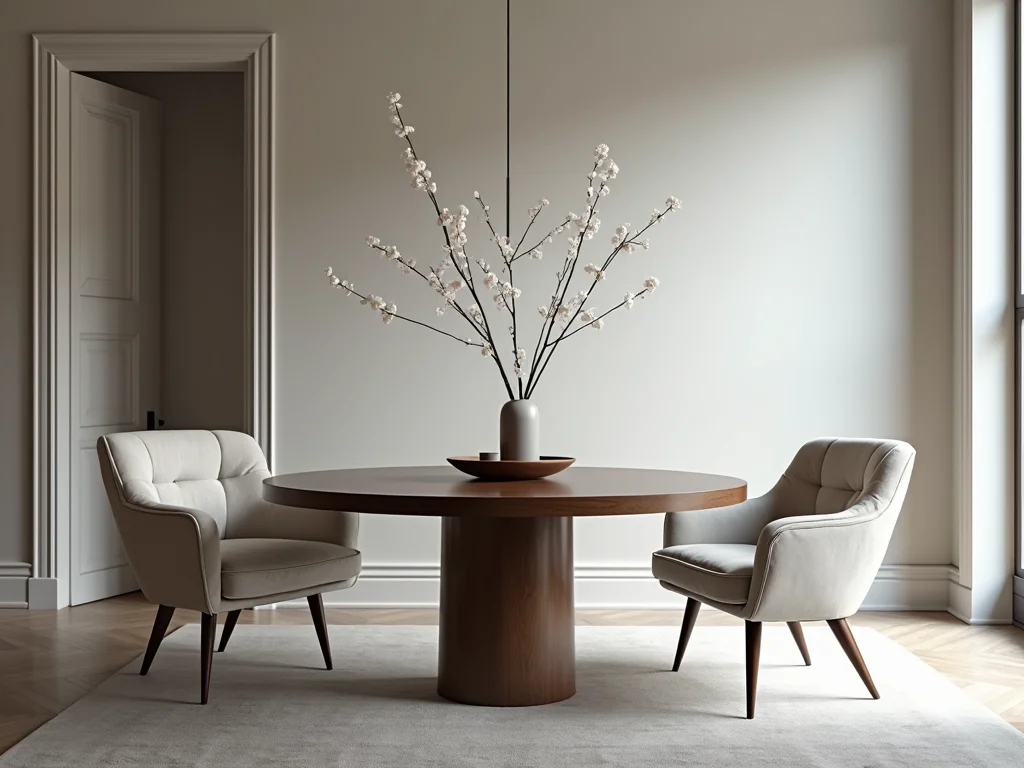 Mesa de Jantar Redonda: Charmosa e Funcional para Sua Casa Mesa de Jantar Redonda: Charmosa e Funcional para Sua Casa