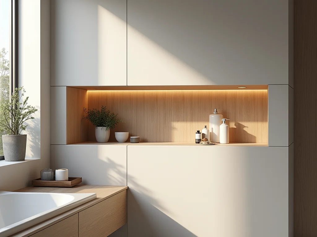 Nicho para Banheiro Embutido: Organize e Decore com Estilo Nicho para Banheiro Embutido: Organize e Decore com Estilo