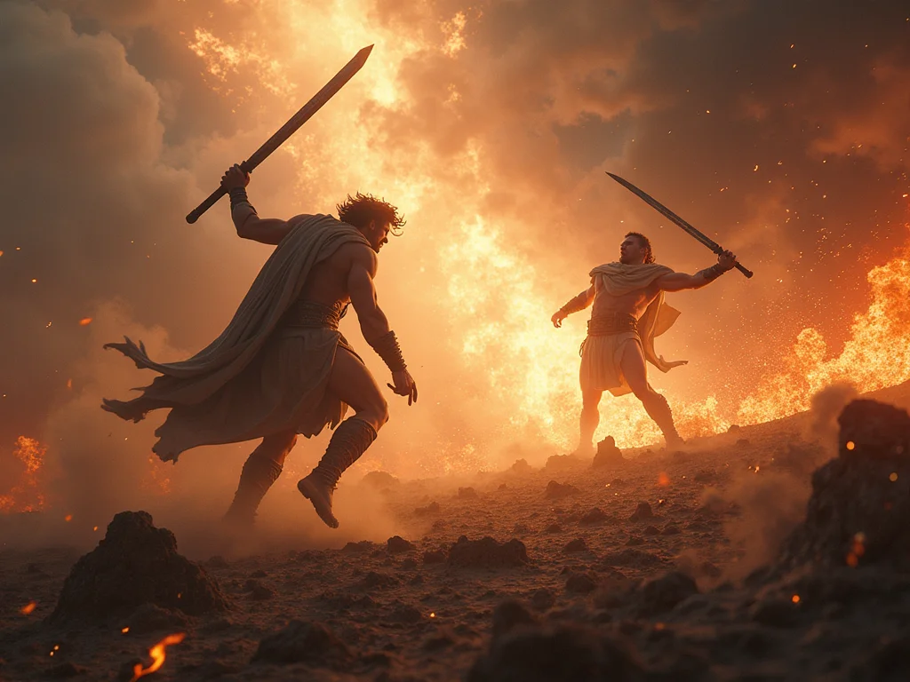 Titanomaquia: A Grande Guerra dos Deuses na Mitologia Grega Titanomaquia: A Grande Guerra dos Deuses na Mitologia Grega