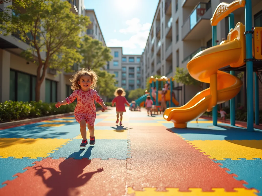 Piso para Playground de Condomínio: Segurança e Diversão com Qualidade Piso para Playground de Condomínio: Segurança e Diversão com Qualidade