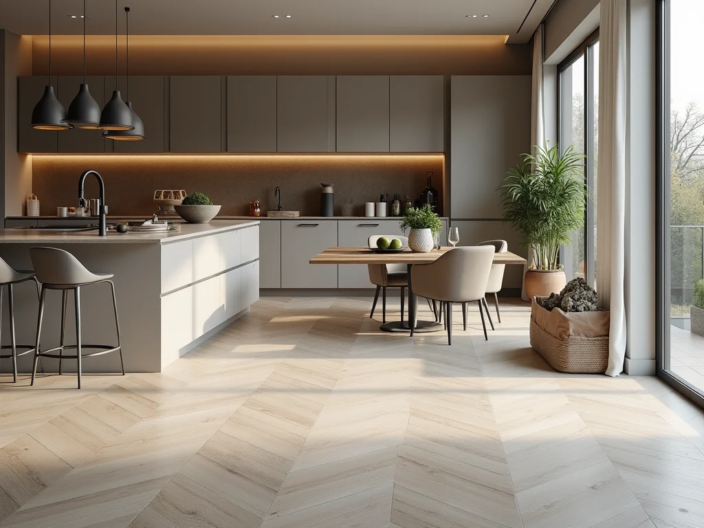 Piso para Sala e Cozinha Integradas: Soluções Modernas e Duráveis Piso para Sala e Cozinha Integradas: Soluções Modernas e Duráveis