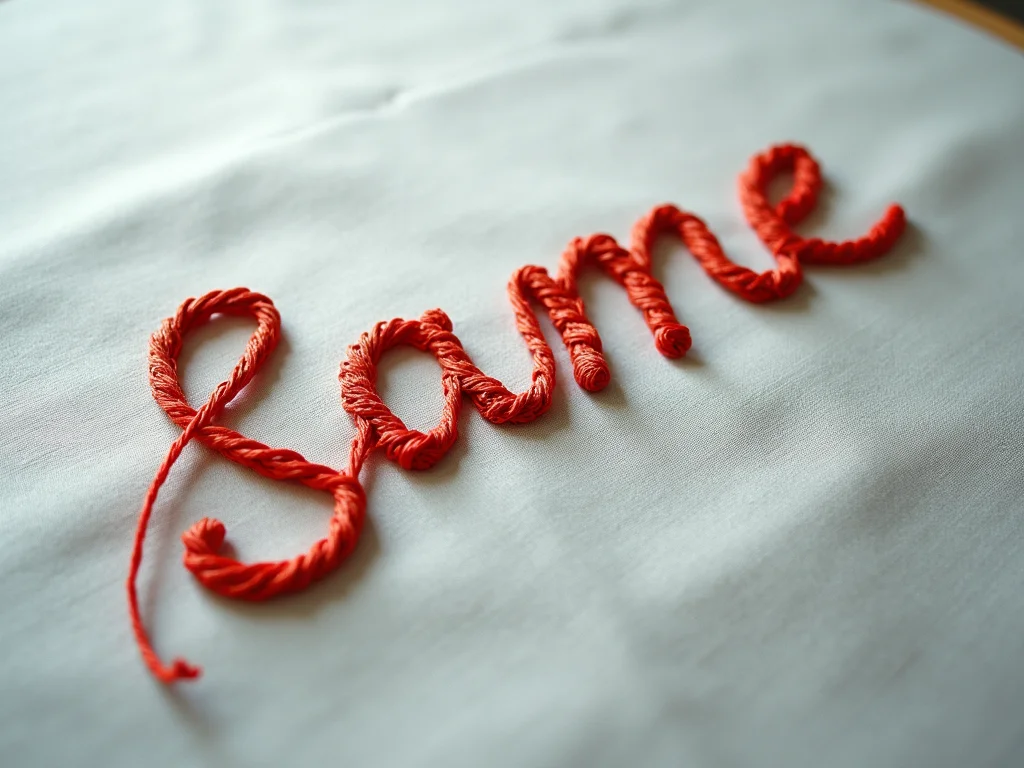 Pontos de Bordado Para Nomes: O Guia Definitivo Pontos de Bordado Para Nomes: O Guia Definitivo