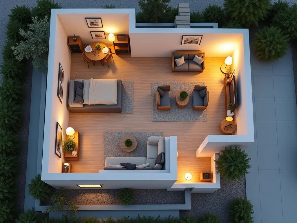 Medidas Padrão Casa 1 Quarto: O Guia Essencial Medidas Padrão Casa 1 Quarto: O Guia Essencial